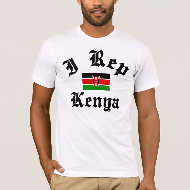I rep Kenya T-Shirt (Front)