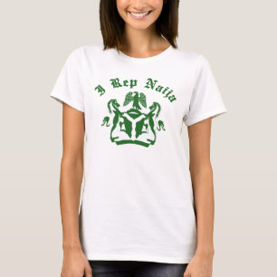 I rep Naija design with coat of arms T-Shirt