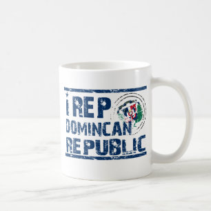 I rep the Dominican republic Coffee Mug