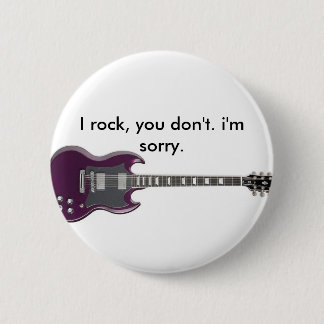 I rock 2 inch round button