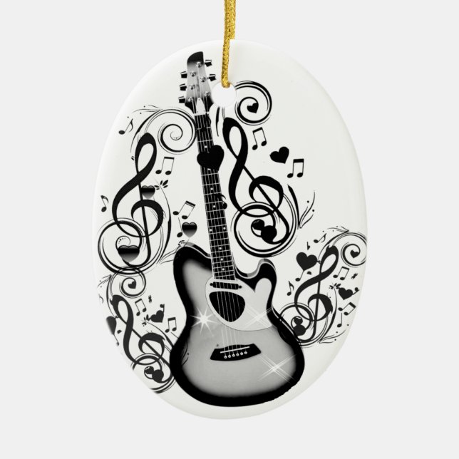 I Rock #5_ Ceramic Ornament (Front)