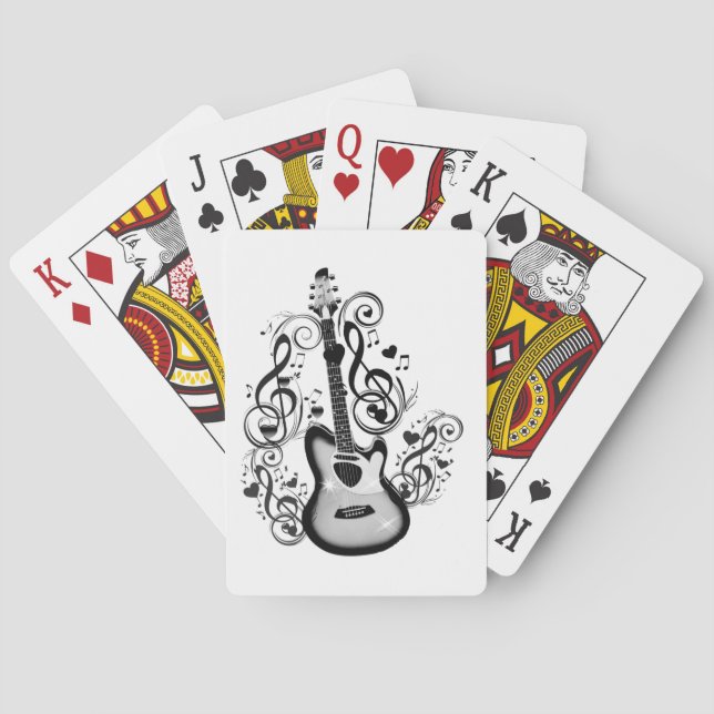 I Rock #5_ Playing Cards (Back)