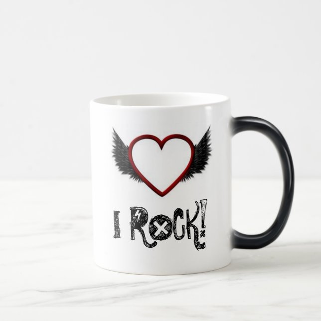 "I Rock!" Customizable Mug (Right)