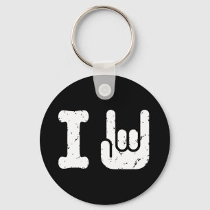 I Rock Keychain