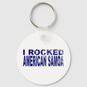 I Rocked American Samoa Keychain