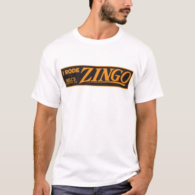"I Rode Zingo!" T-Shirt (Front)