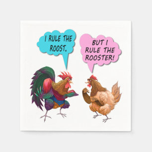 I rule the roost napkins