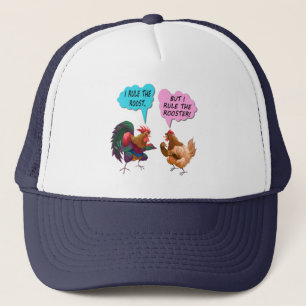 I rule the roost trucker hat