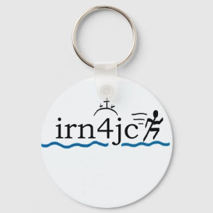 I Run For Jesus (Crosses) Keychain