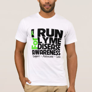 I Run For Lyme Disease Awareness T-Shirt