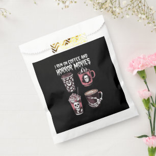 I Run on Coffee And Horror Movies Scary Halloween Favour Bag