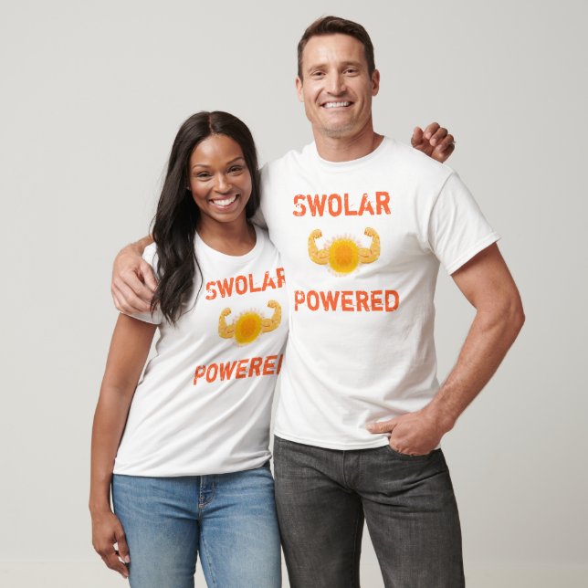 I run on swolar power t shirt (Unisex)