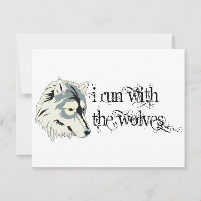 I Run With The Wolves -- Vampires (Front)