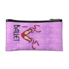 I sac de Wristlete de ballet de coeur