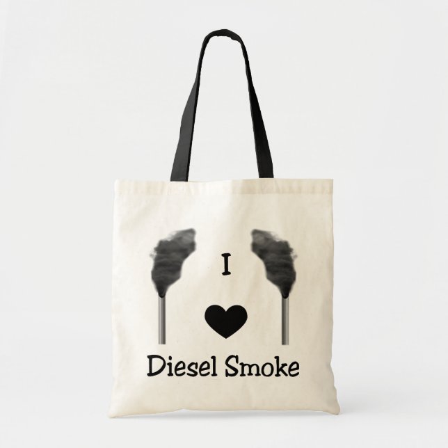I sac fourre-tout diesel à fumée de coeur (Devant)