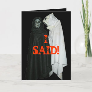 I Said! Card