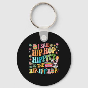I Said Hip Hop Easter Eggs Colourful Dancing Music Keychain