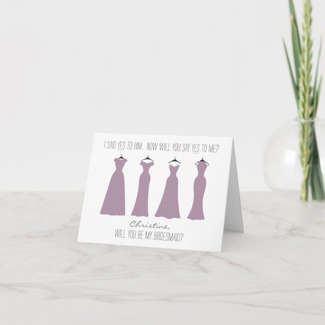 "I Said YES To Him, Now Will You Say YES To Me?" Announcement (Front)