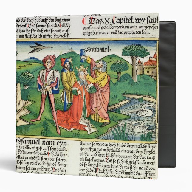 I Samuel 10 The coronation and annointing of Saul, Binder (Front/Inside)