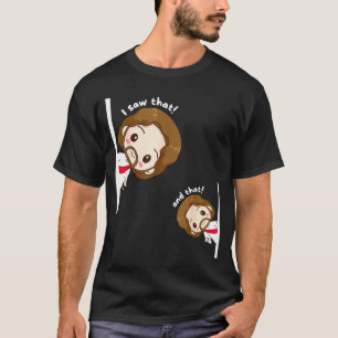 I Saw That Karma Jesus Funny Saying Quote Meme Bib T-Shirt