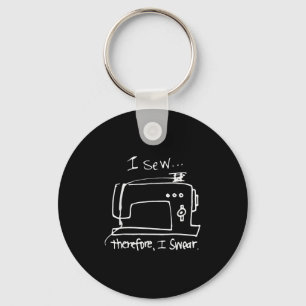 I Saw Therefore I Swear  Keychain