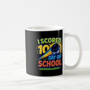 I Scored 100 Day Of School Soccer Celebration  Coffee Mug