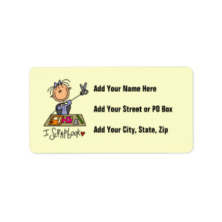 I Scrapbook Label