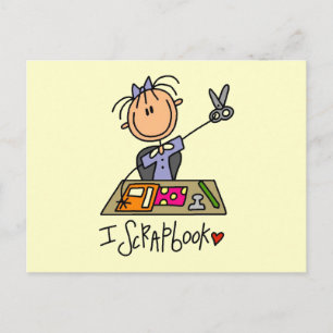 I Scrapbook Postcard