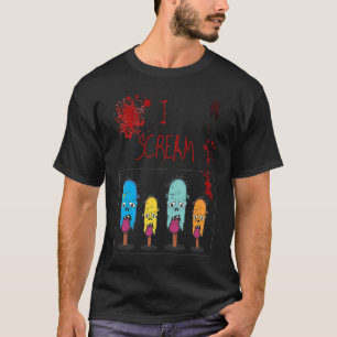 I Scream For Ice Cream Clothing Ice Cream Summer T-Shirt