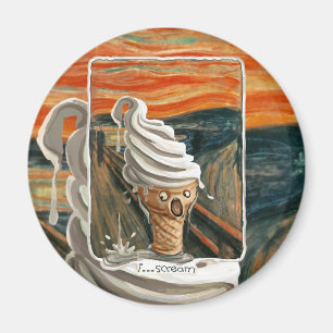 I Scream Ice cream Magnet