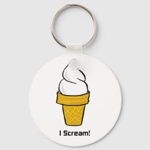 I Scream Keychain