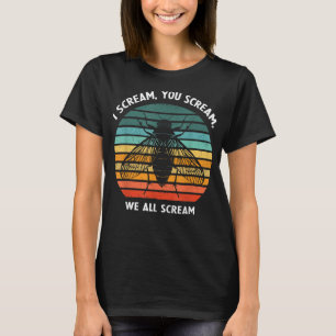 I Scream You Scream We All Scream Cute Cicada Love T-Shirt