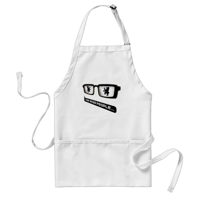 I see bear people standard apron (Front)