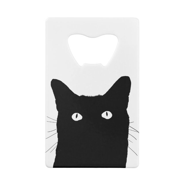 I See Cat Click to Select a Custom Colour Wallet Bottle Opener (Back)