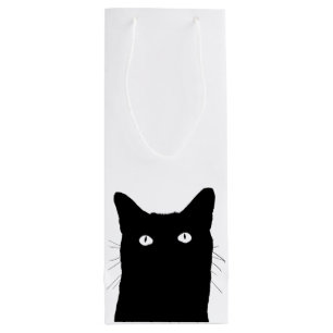 I See Cat Click to Select a Custom Colour Wine Gift Bag