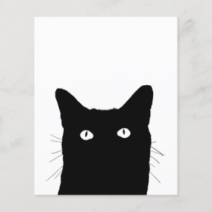 I See Cat Click to Select Your Colour Background Flyer