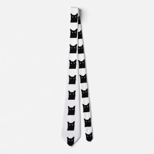 I See Cat Click to Select Your Colour Background Tie