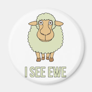I See Ewe Magnet