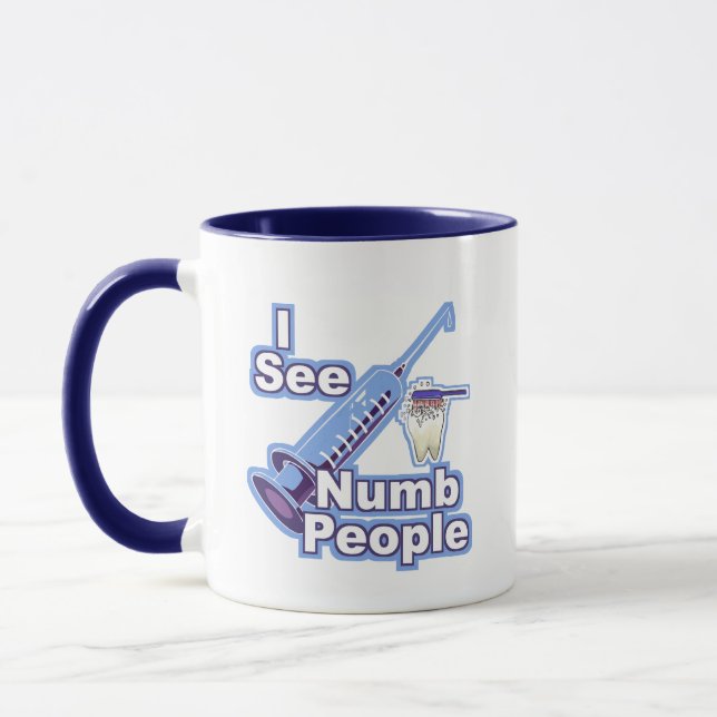 I See Numb People Mug (Left)