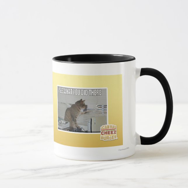 I see what you did there mug (Right)