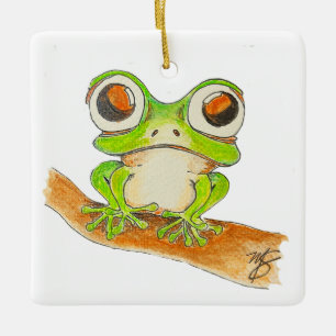 I See You! Ceramic Ornament