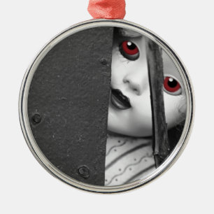 I See You Metal Ornament