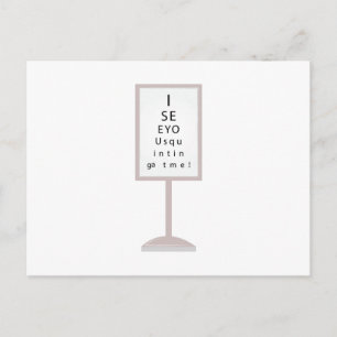 I See You Postcard