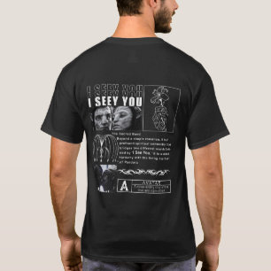 I See You" Soul Connection Art - Minimalist Black T-Shirt