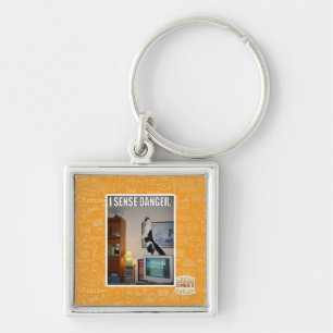 I sense danger keychain