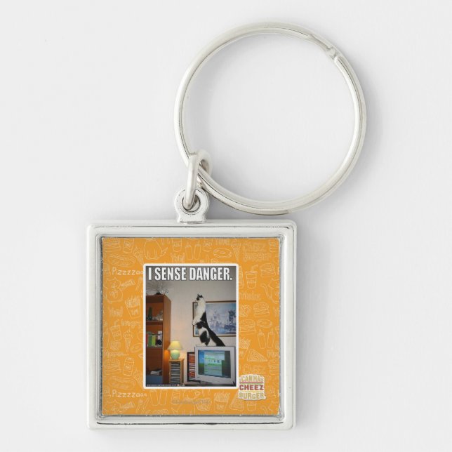 I sense danger keychain (Front)