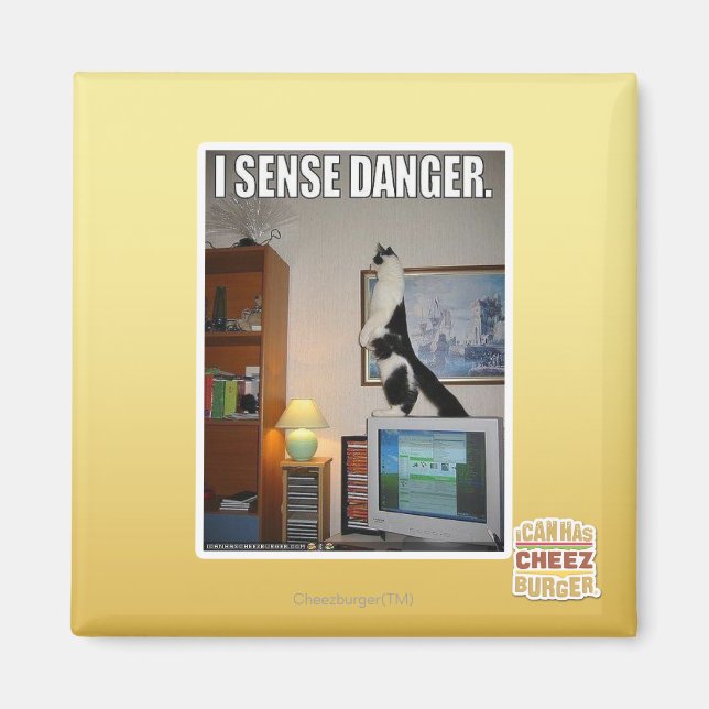 I sense danger magnet (Front)