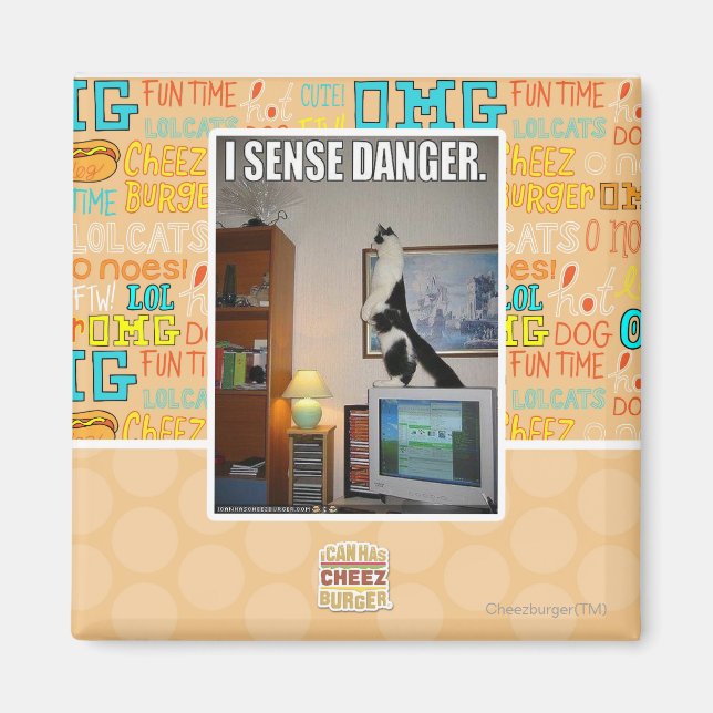 I sense danger magnet (Front)
