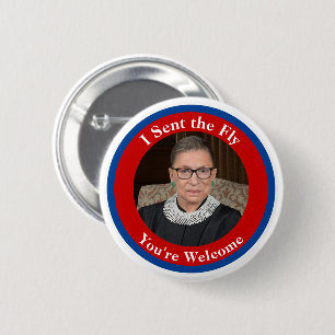 I sent the Fly - RBG 2 Inch Round Button