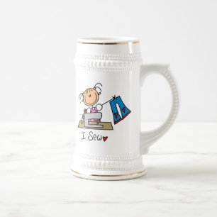 I Sew Beer Stein
